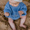 US stockist of Grown Clothing's cornflower ribbed bloomers.  Made from 100% Cotton.