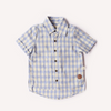 US stockist of My Brother John's short sleeve, Flynn Oldtimer shirt.