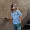 US stockist of My Brother John's short sleeve, Flynn Oldtimer shirt.