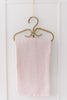 US stockist of Snuggle Hunny Kids blush pink cotton diamond blanket