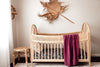 US stockist of Snuggle Hunny Kids mauve cotton diamond blanket