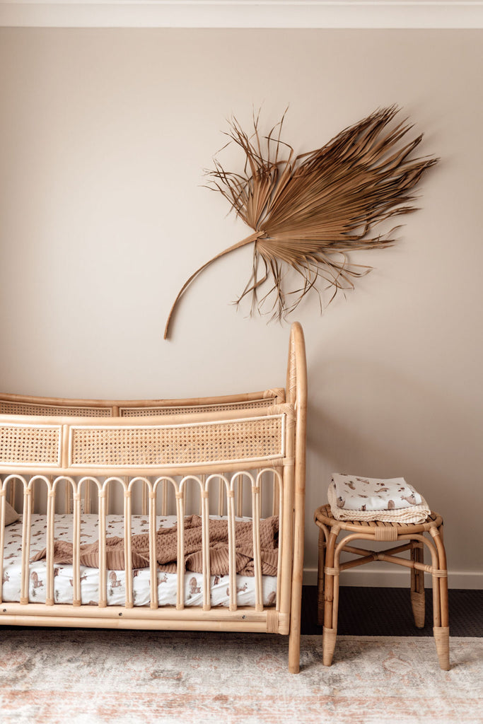 US stockist of Snuggle Hunny Kids Fox crib sheet
