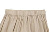 US stockist of Donsje's linen blend, Gwenda Bloomers in Beige.  Features a ruffle hem.