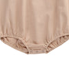 US stockist of Donsje's long sleeve chloe bodysuit in Crystal Pink.  Made from cotton with a ruffle neck.