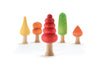 US stockist of Ocamora's set of 5 "Warm" Bosque trees.  Handmade from sustainable Beech wood. 