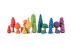 US stockist of Ocamora's set of 10, handmade, wooden Bonsai Trees.