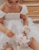 US stockist of Karibou Kids' Tiffany Tutu dress in White Cloud.