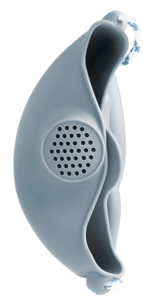 US stockist of Scrunch's duck egg blue silicone watering can.