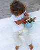 US stockist of Scrunch's duck egg blue silicone watering can.