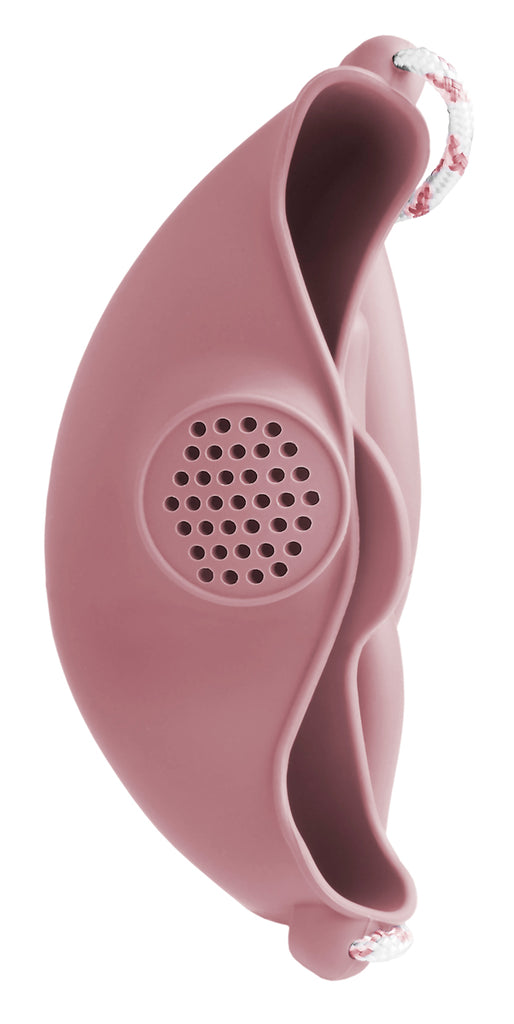 US stockist of Scrunch's dusty rose silicone watering can.