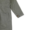 US stockist of Donsje's gender neutral Skivi Jumpsuit in Rough Sage.
