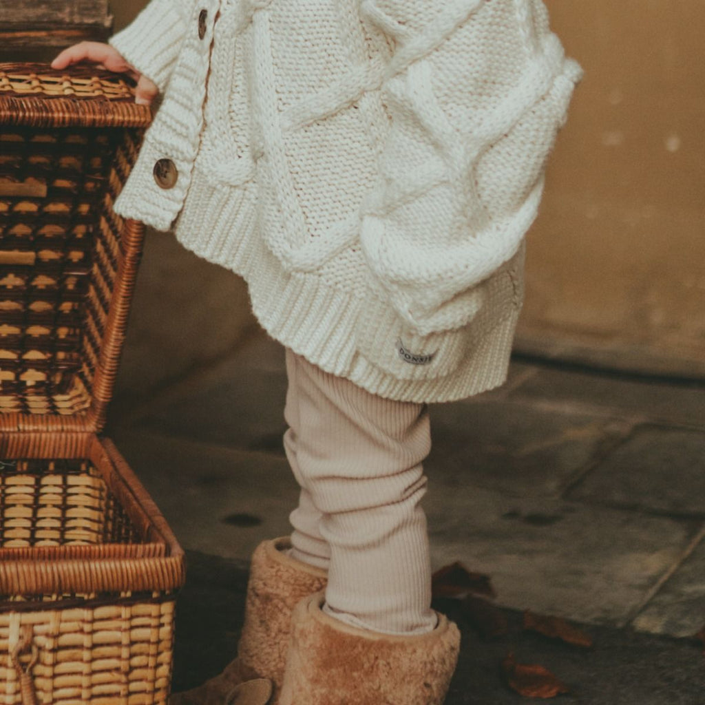 US stockist of Donsje's Lusa leggings in Taupe.