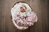 US stockist of Snuggle Hunny Kids organic muslin blushing beauty wrap