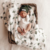 US stockist of Snuggle Hunny Kid's organic muslin wrap in Cactus.