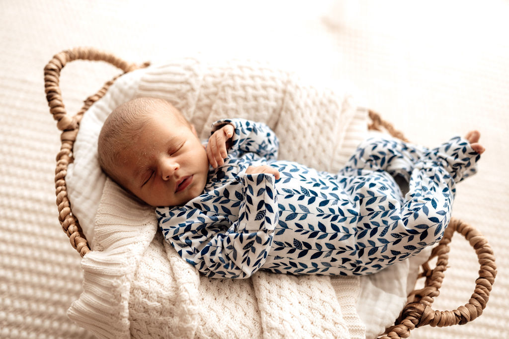 US stockist of Snuggle Hunny Kid's organic cotton jersey, nightshade zip footed sleeper.