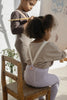 US stockist of Silly Silas' Cotton Footless tights in Creamy Lavender.