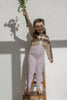 US stockist of Silly Silas' Cotton Footless tights in Creamy Lavender.