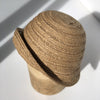 US stockist of Fini the Label's Natural Straw bucket hat.