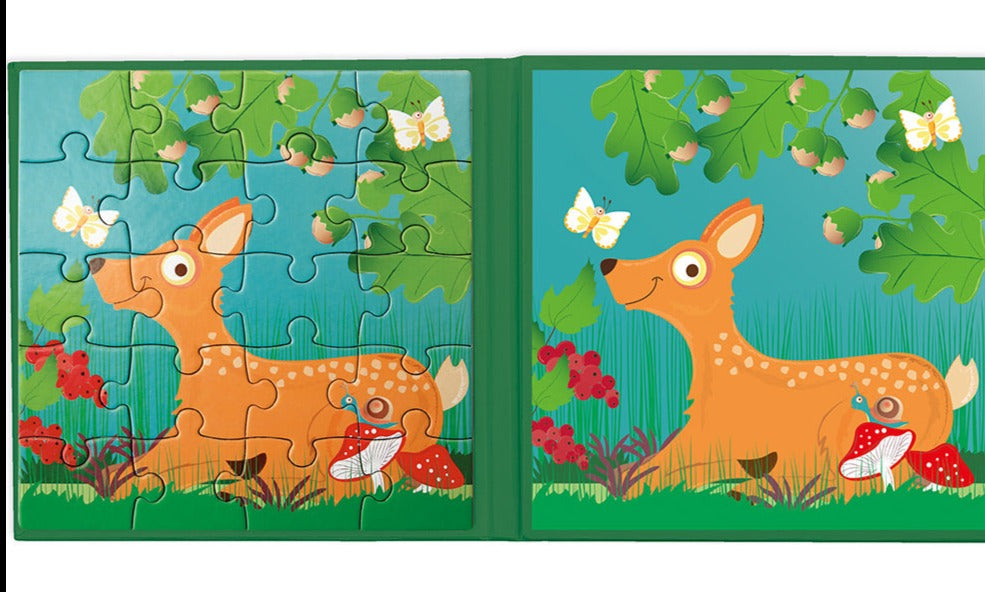 US stockist of Scratch's Forest Life Magnetic Puzzle to go