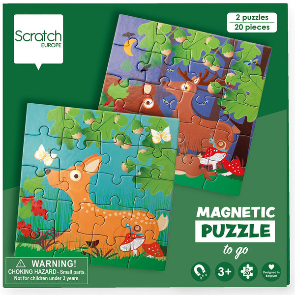 US stockist of Scratch's Forest Life Magnetic Puzzle to go