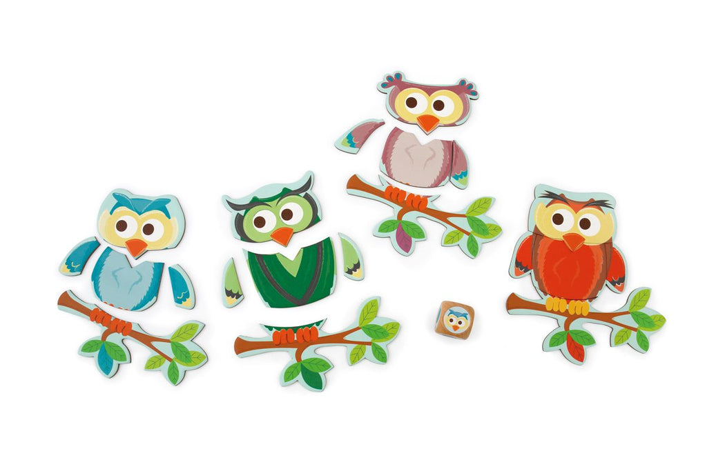 US stockist of Scratch Europe's Owl Puzzling Mini Game