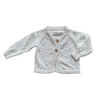 US stockist of Two Darling's gender neutral, cotton milk knit baby cardigan.