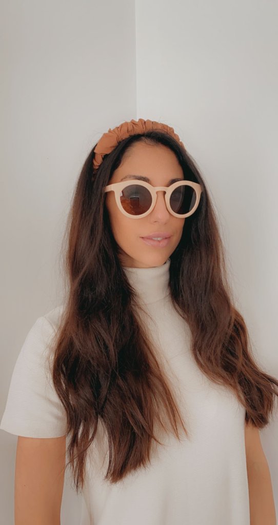 US stockist of Grech & Co's adults polarized sustainable sunglasses in shell.