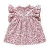 US Stockist of Aubrie Sakura Smock Top in Forget Me Not Floral
