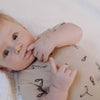US stockist of Buck & Baa's gender neutral, organic cotton, short sleeve Maple bodysuit.