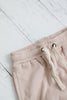 US stockist of Five O' Six's organic cotton, cotton fleece lounge pants in Rose Dust.