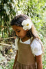 US stockist of Illoura the Label's Anouk Pinafore in Chocolate