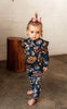 US stockist of Snuggle Hunny Kid's organic jersey Belle ruffle zip growsuit.
