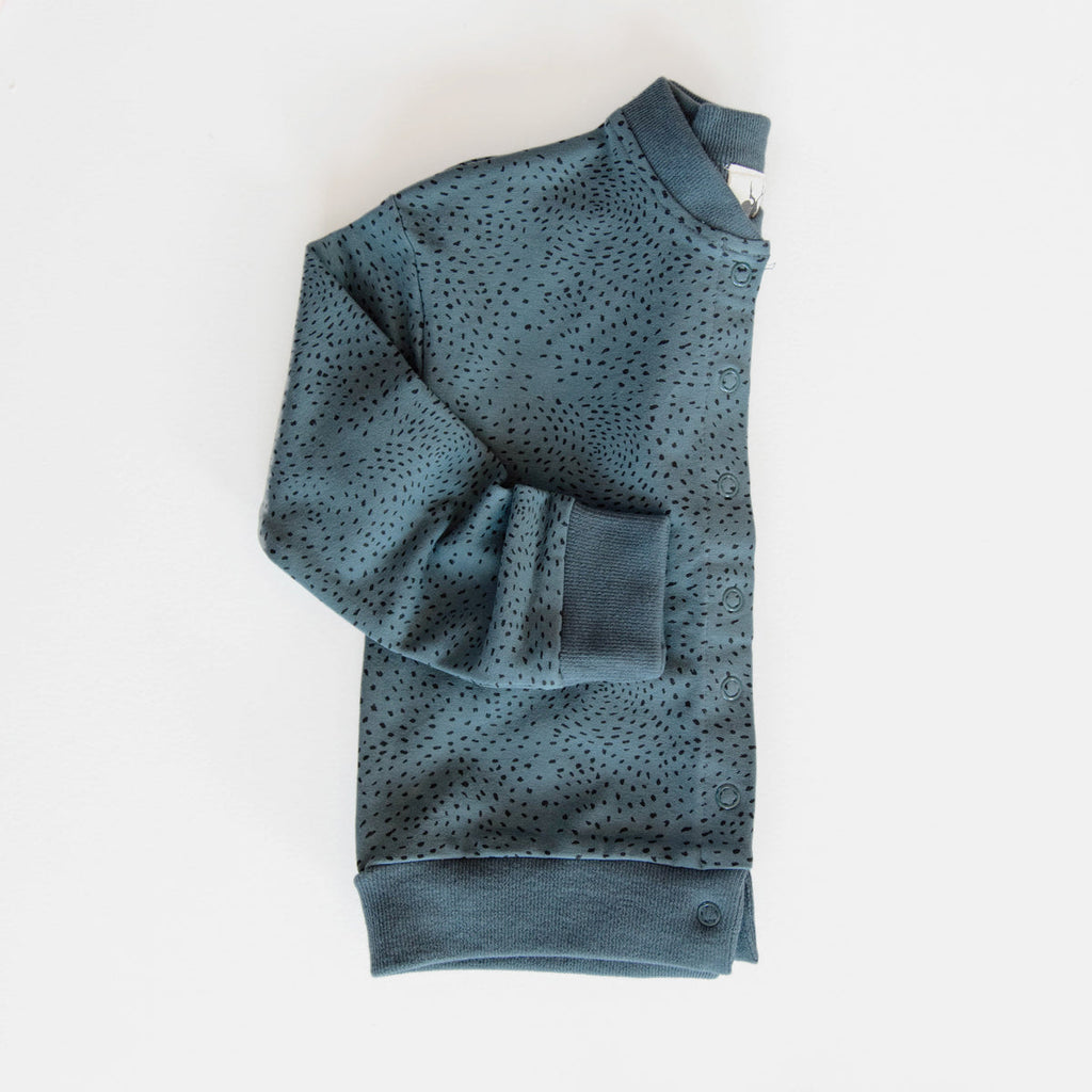 US stockist of Buck & Baa's organic cotton Slate jacket.