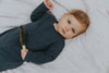 US stockist of Buck & Baa organic cotton smoke full romper