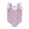 US Stockist of Aubrie Dixie Flutter Bodysuit in Forget Me Knot Knit