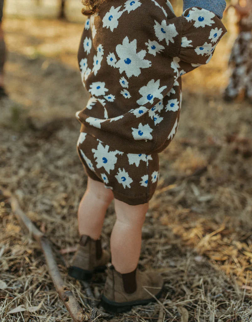 US stockist of Grown's organic knit bloomers in Petal