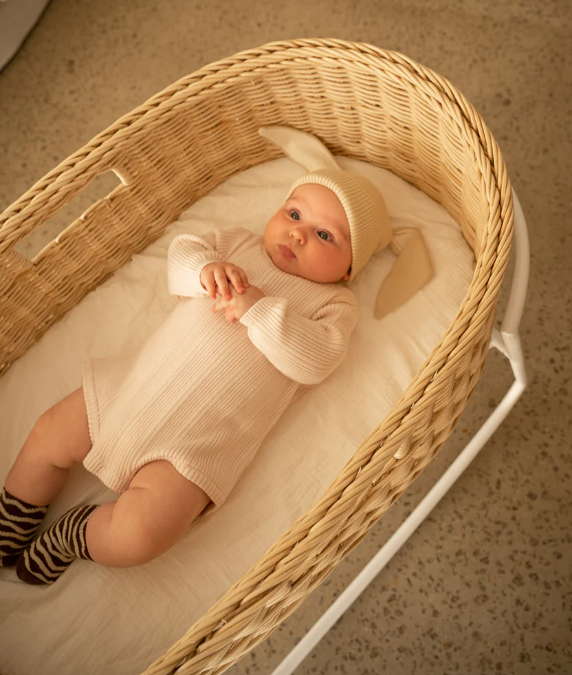 US stockist of Grown's Bunny Beanie in Oyster