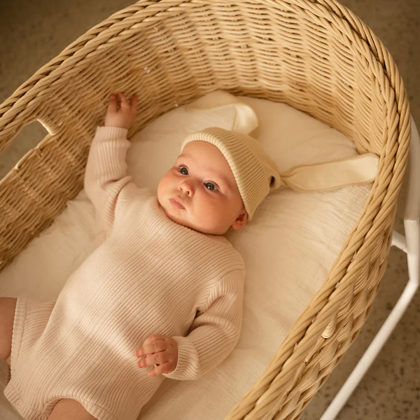 US stockist of Grown's Bunny Beanie in Oyster