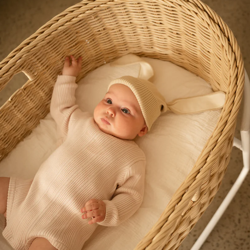 US stockist of Grown's Bunny Beanie in Oyster