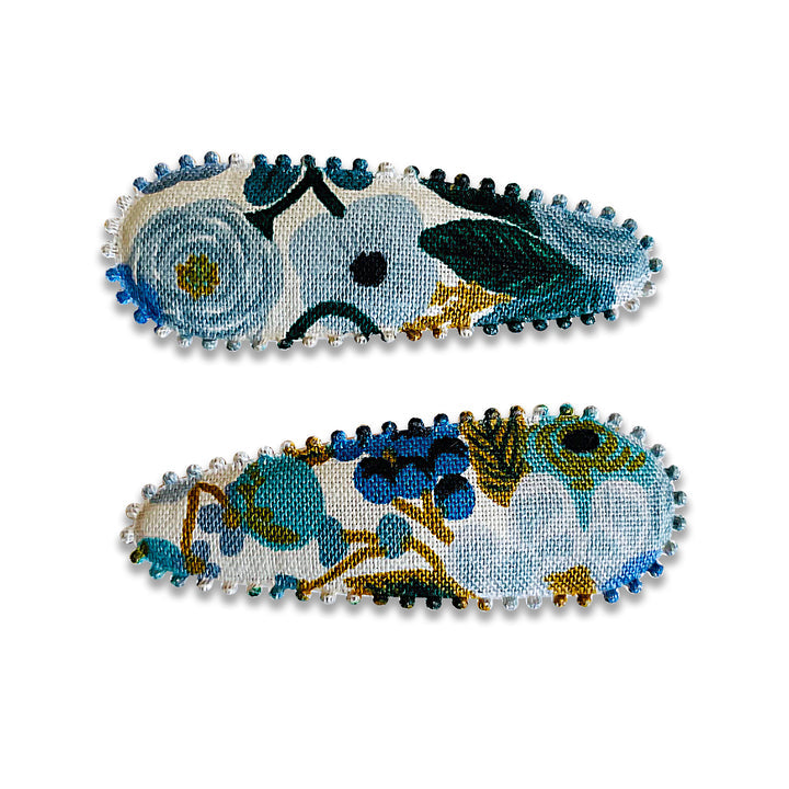 US stockist of Josie Joan's set of two "Elenor" hair clips.