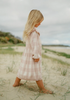 US stockist of Miann & Co's Frill Knit Dress in Ballet Pink Gingham