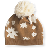 US stockist of Grown Clothing's organic cotton, gender neutral, Winter Garden Pom Pom Beanie in Bronze.