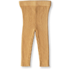 US stockist of Grown Clothing's gender neutral, organic cotton, ribbed essential leggings in Buttermilk.