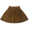 US stockist of Grown Clothing's pleat skirt in Moss.