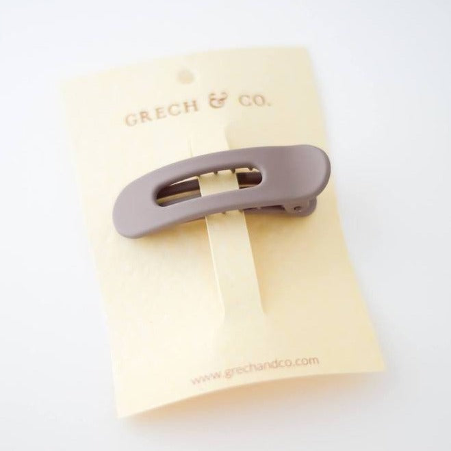 US stockist of Grech & Co matte Stone Single Grip Hair Clip