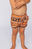 US stockist of Salty Swimwear's Jett Swim Trunks in Midnight Pretty Paisley.