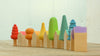 US stockist of Ocamora's set of 7 Rainbow Houses.