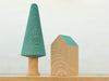 US stockist of Ocamora's set of 7 Rainbow Houses.