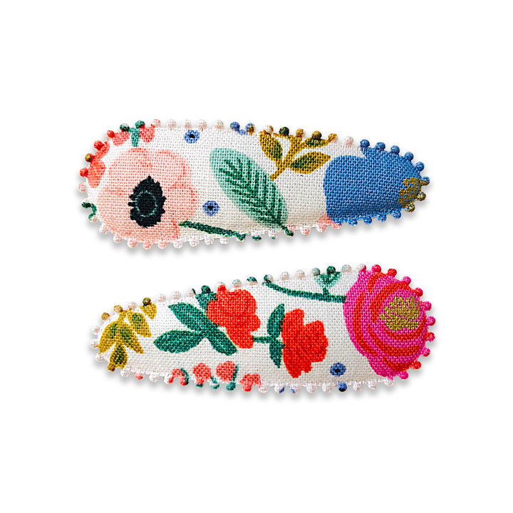 US stockist of Josie Joan's set of two "Jasmine" hair clips.