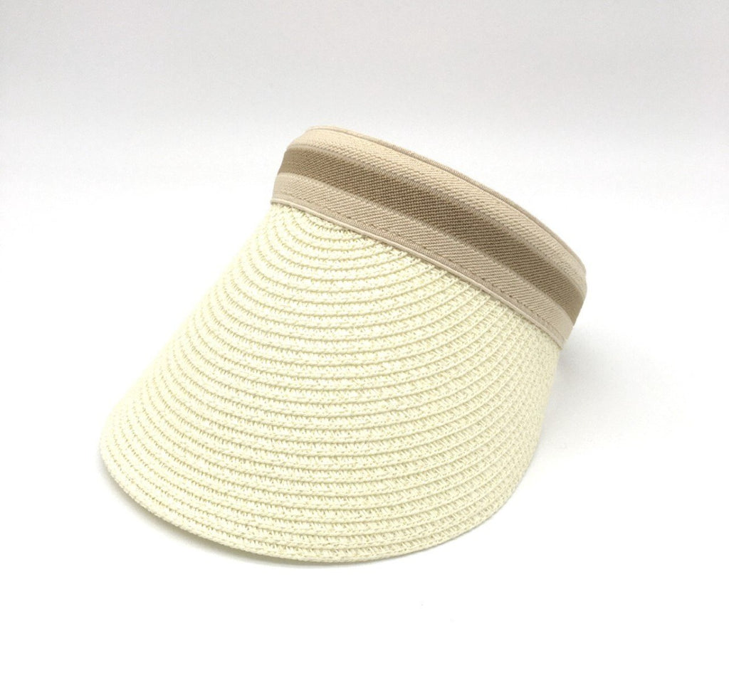 US stockist of Elle Porte's Riviera visor in white.